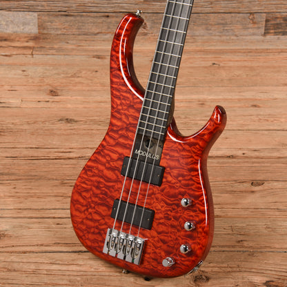 Modulus Quantum 4 Transparent Red 2006 Bass Guitars / 4-String