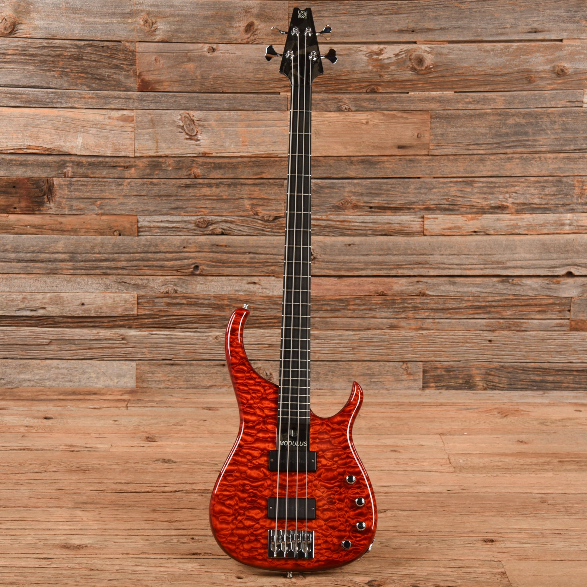 Modulus Quantum 4 Transparent Red 2006 Bass Guitars / 4-String