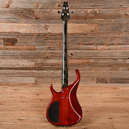 Modulus Quantum 4 Transparent Red 2006 Bass Guitars / 4-String