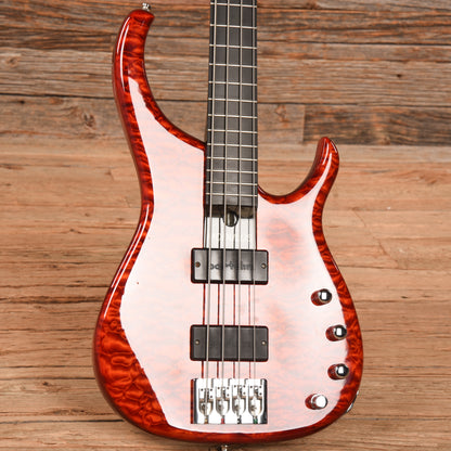 Modulus Quantum 4 Transparent Red 2006 Bass Guitars / 4-String