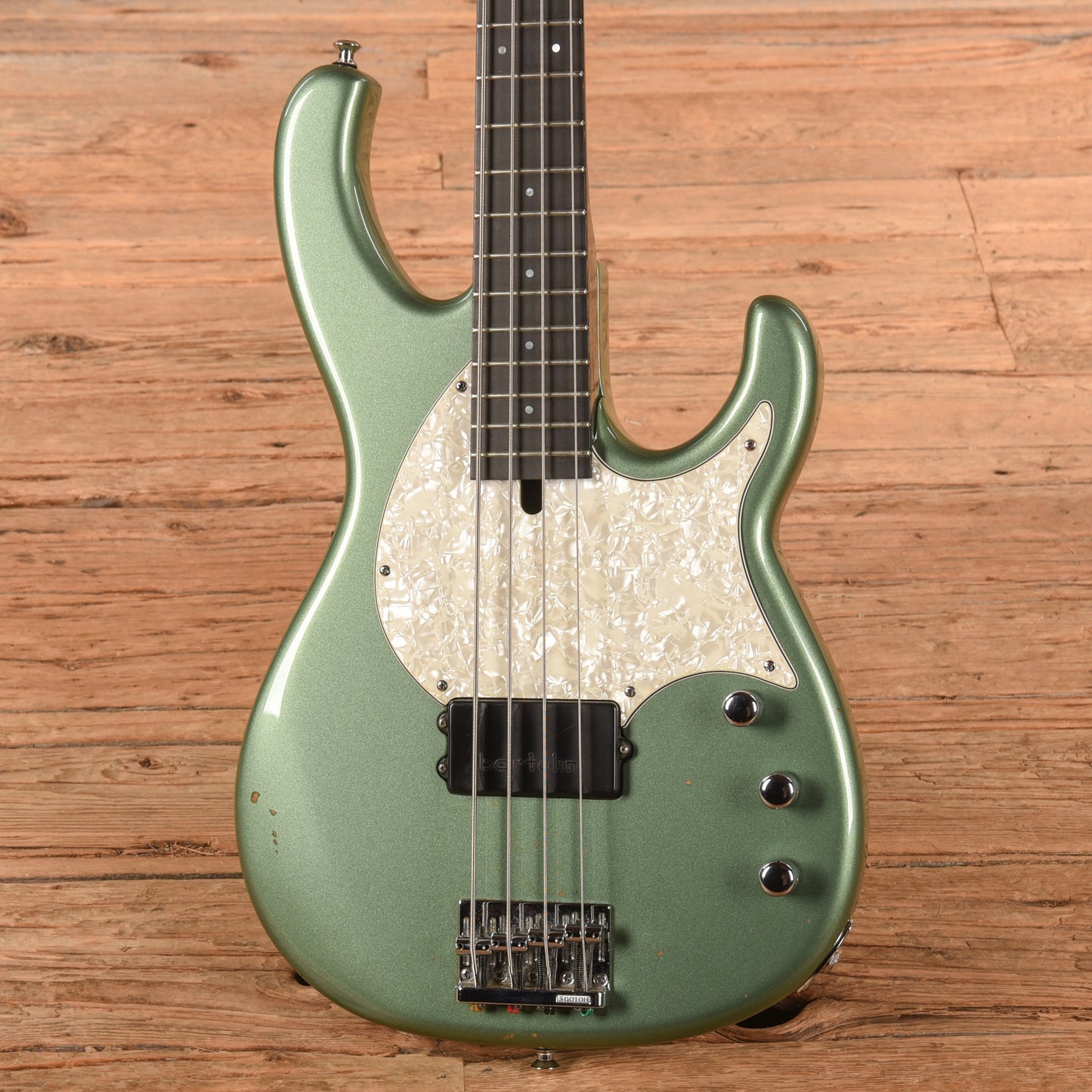 Modulus FB4 Metallic Green Bass Guitars