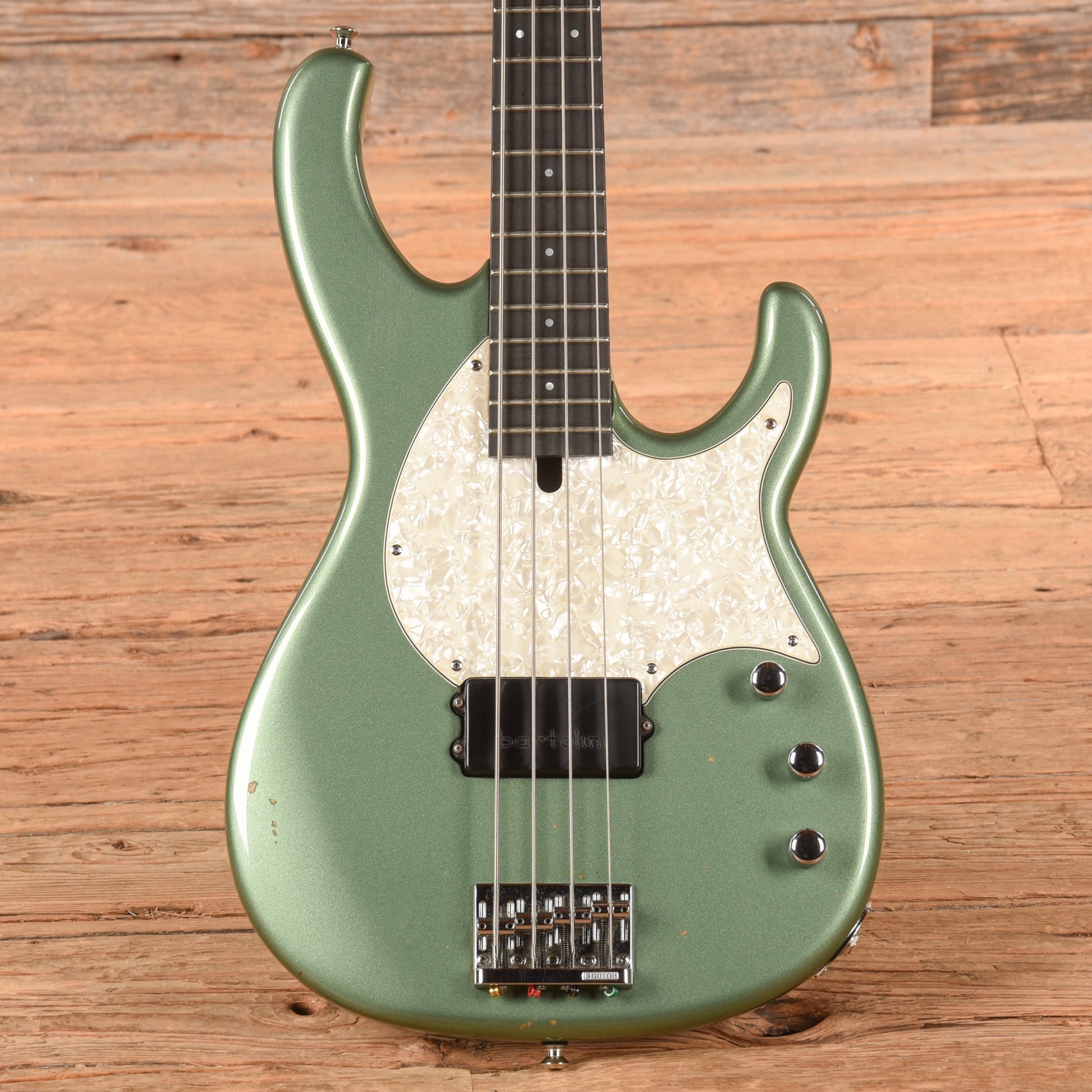 Modulus FB4 Metallic Green Bass Guitars