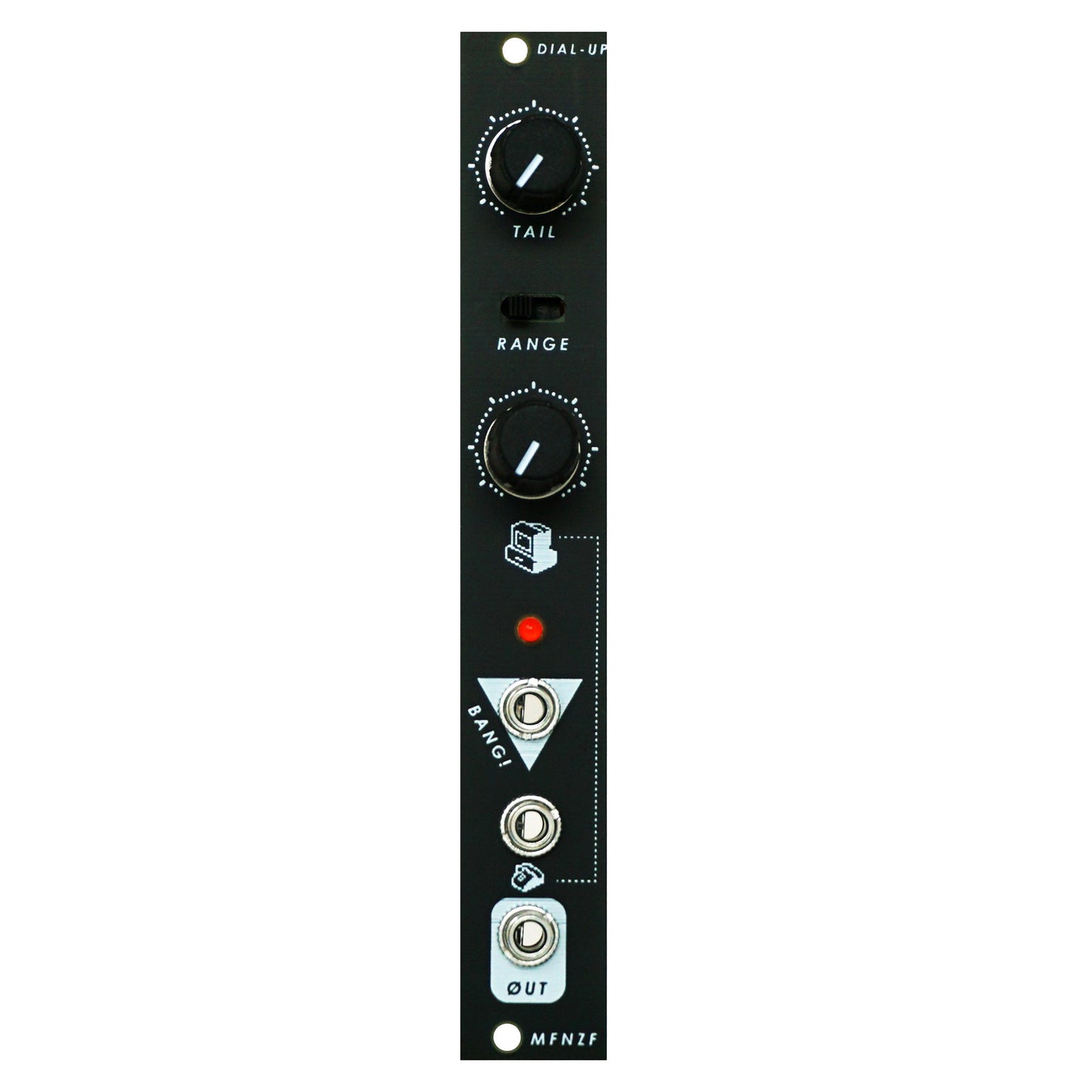 Moffenzeef Modular Dial Up Glitch Drum Eurorack Module Limited Black Keyboards and Synths / Synths / Eurorack