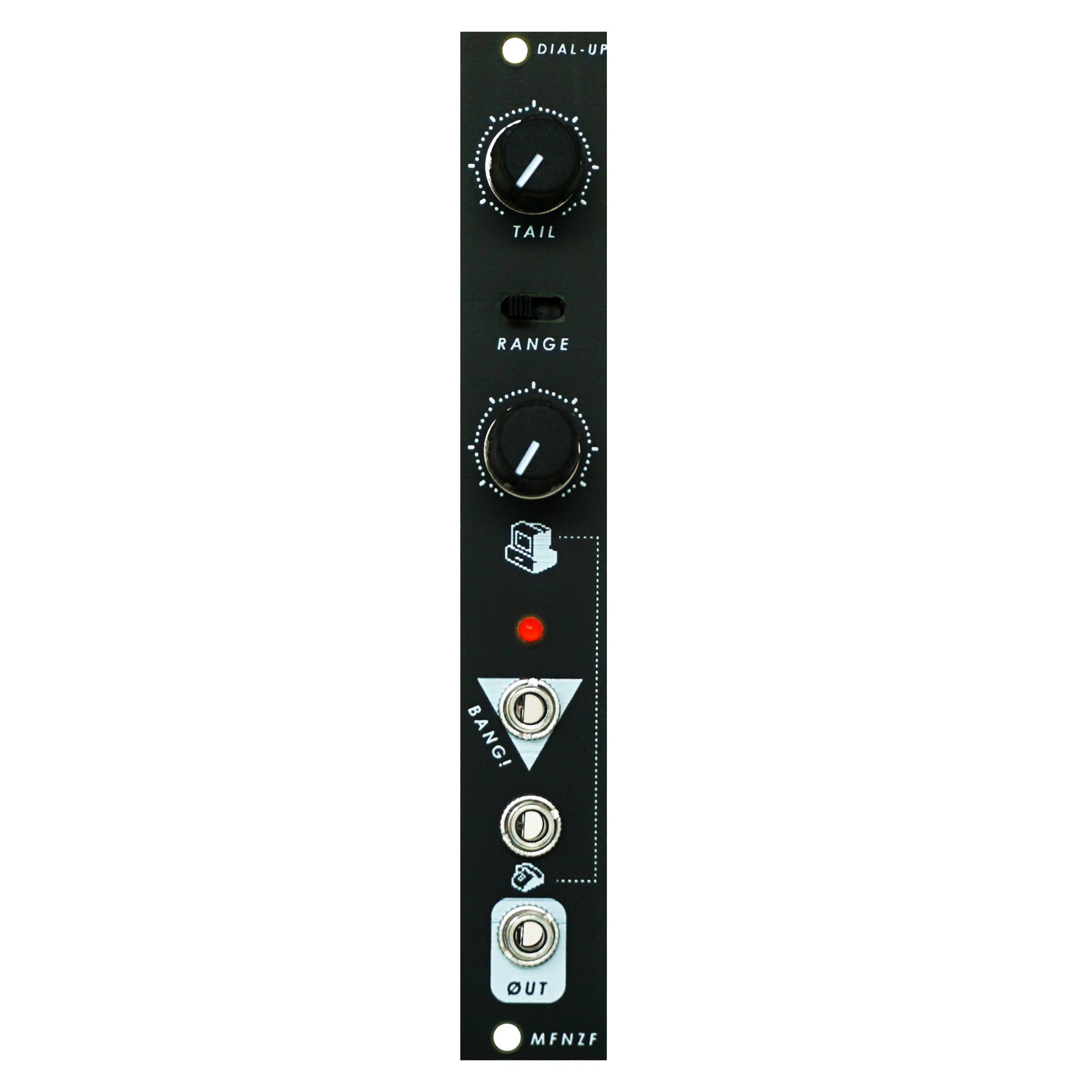 Moffenzeef Modular Dial Up Glitch Drum Eurorack Module Limited Black Keyboards and Synths / Synths / Eurorack