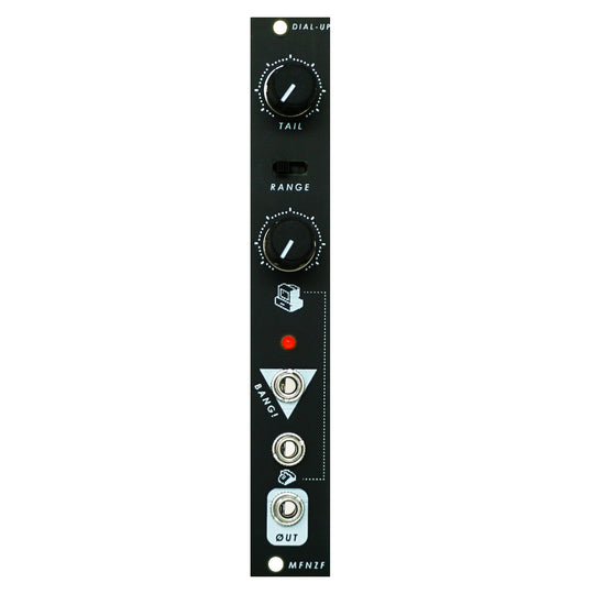 Moffenzeef Modular Dial Up Glitch Drum Eurorack Module Limited Black Keyboards and Synths / Synths / Eurorack