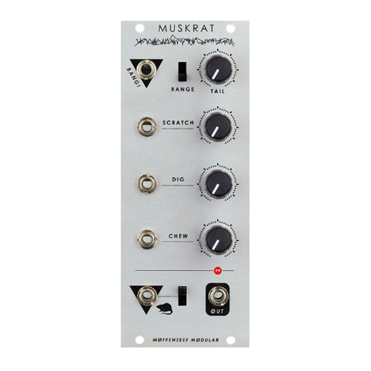Moffenzeef Modular Muskrat 8-bit Wavetable Drum Synth Eurorack Module ...
