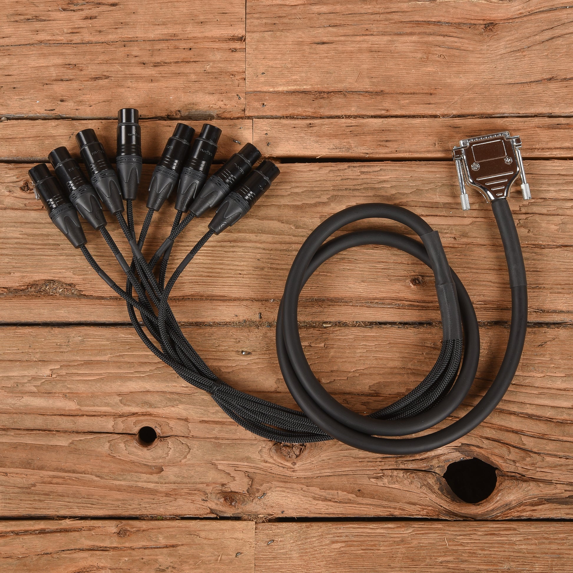 Mogami Gold DB25-XLRF 8-channel Analog Interface Cable 5' Accessories / Cables
