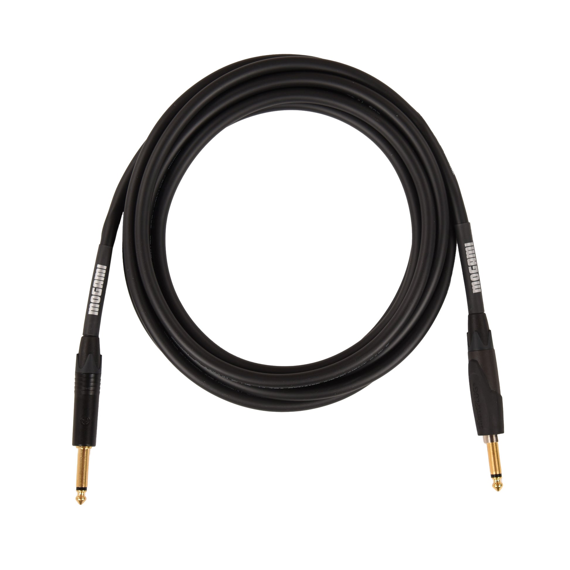 Mogami Platinum Instrument Cable 12' Straight-Silent Straight Accessories / Cables