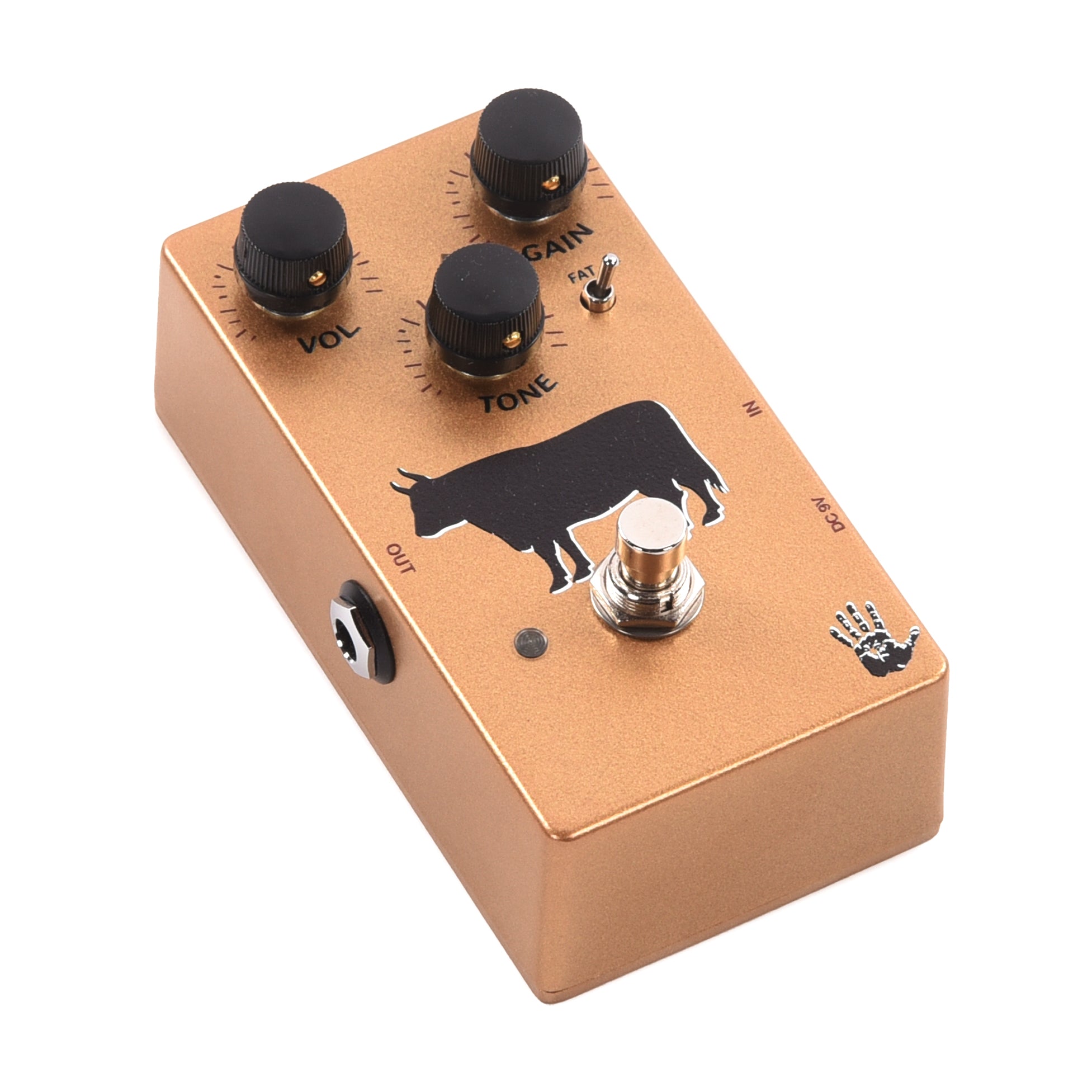 Mojo Hand FX Sacred Cow Professional Gold Overdrive Pedal Effects and Pedals / Overdrive and Boost