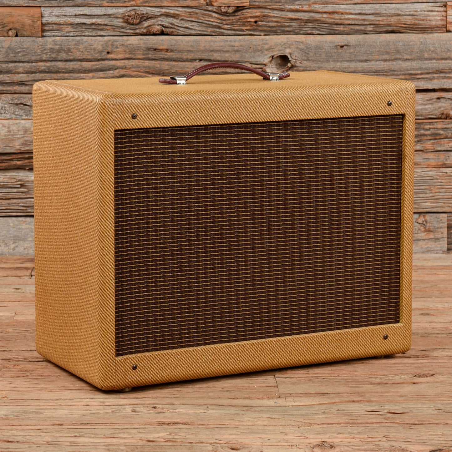 Mojotone Tweed 1x12" Guitar Speaker Cab w/ Celestion Alnico Blue Amps / Guitar Amps / Guitar Cabinets