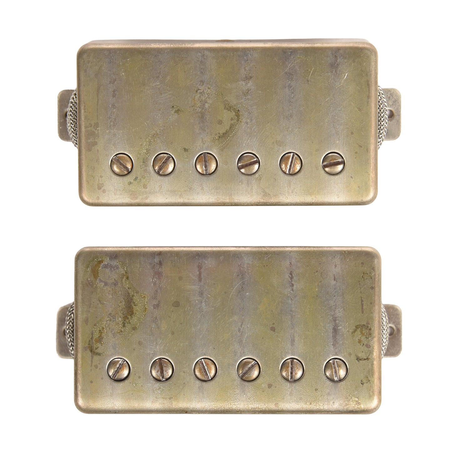 Mojotone '59 Clone Vintage P.A.F. Humbucker Set Aged Nickel Home Audio / Preamps