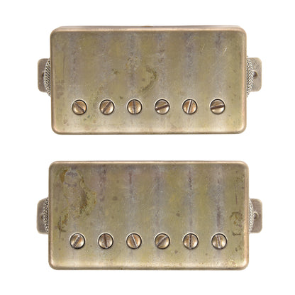 Mojotone '59 Clone Vintage P.A.F. Humbucker Set Aged Nickel Home Audio / Preamps