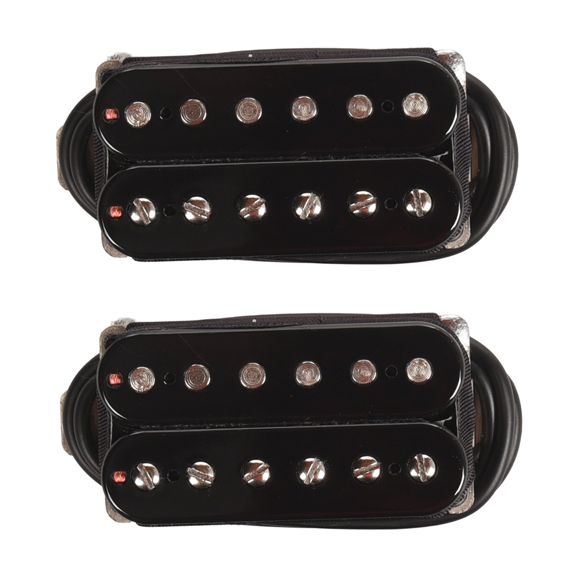 Mojotone Bill Kelliher Hellbender Humbucker Set Uncovered Double Black Home Audio / Preamps