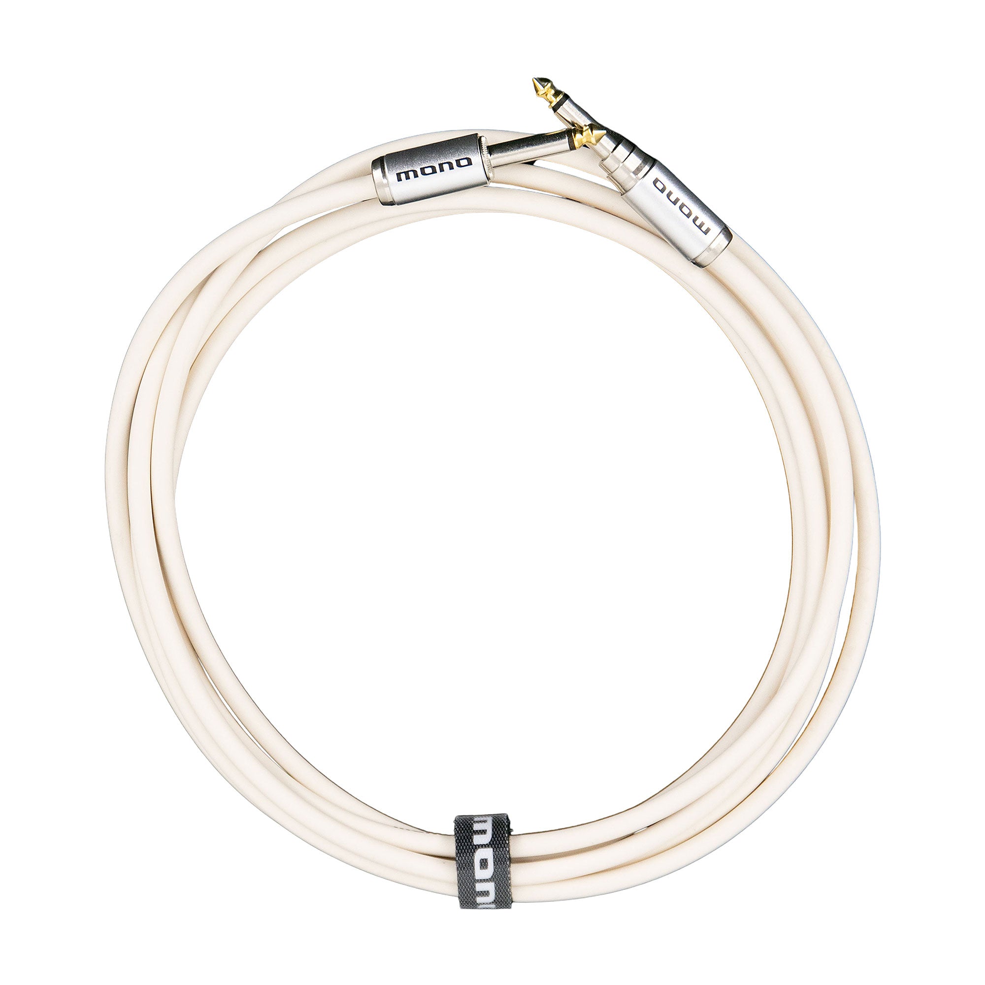 MONO Stage Instrument Cable Standard Straight to Silent 10' White ...