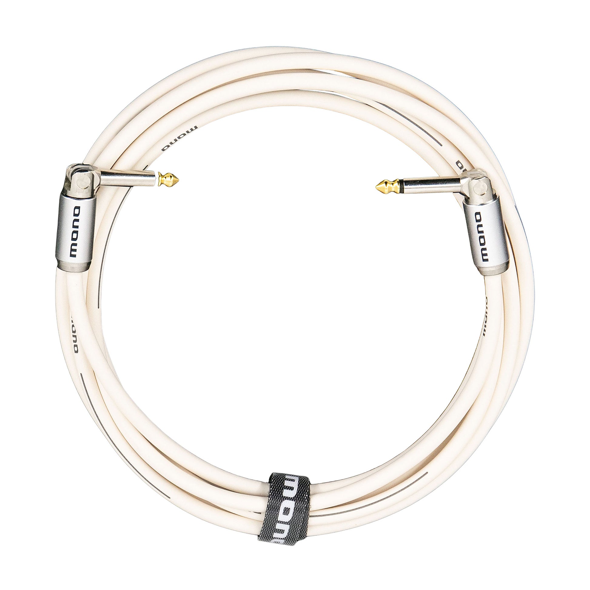 MONO Studio Instrument Cable 180° To 180° 10' White Accessories / Cables