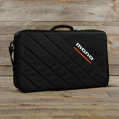 Mono Pedalboard Rail Medium Black w/Stealth Club Accessory Case Effects and Pedals / Pedalboards and Power Supplies