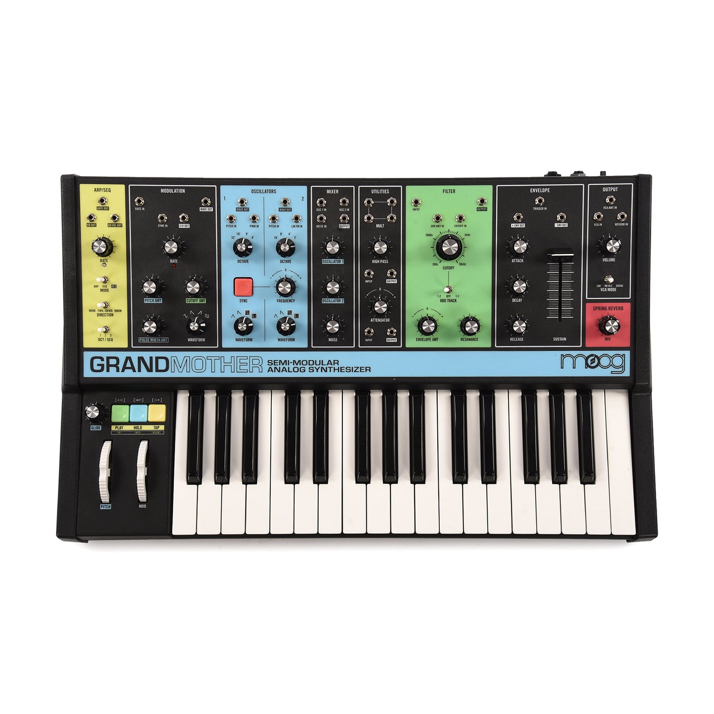 Moog Grandmother Semi-Modular Analog Synthesizer Keyboards and Synths / Synths / Analog Synths