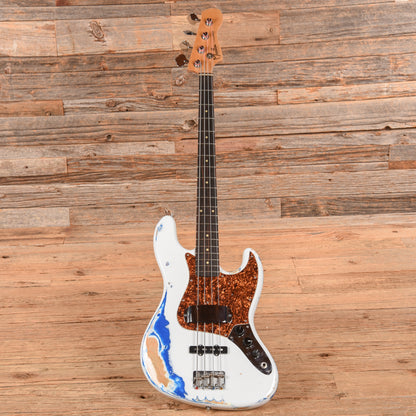 Moollon J Classic White Bass Guitars / 4-String