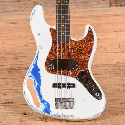 Moollon J Classic White Bass Guitars / 4-String