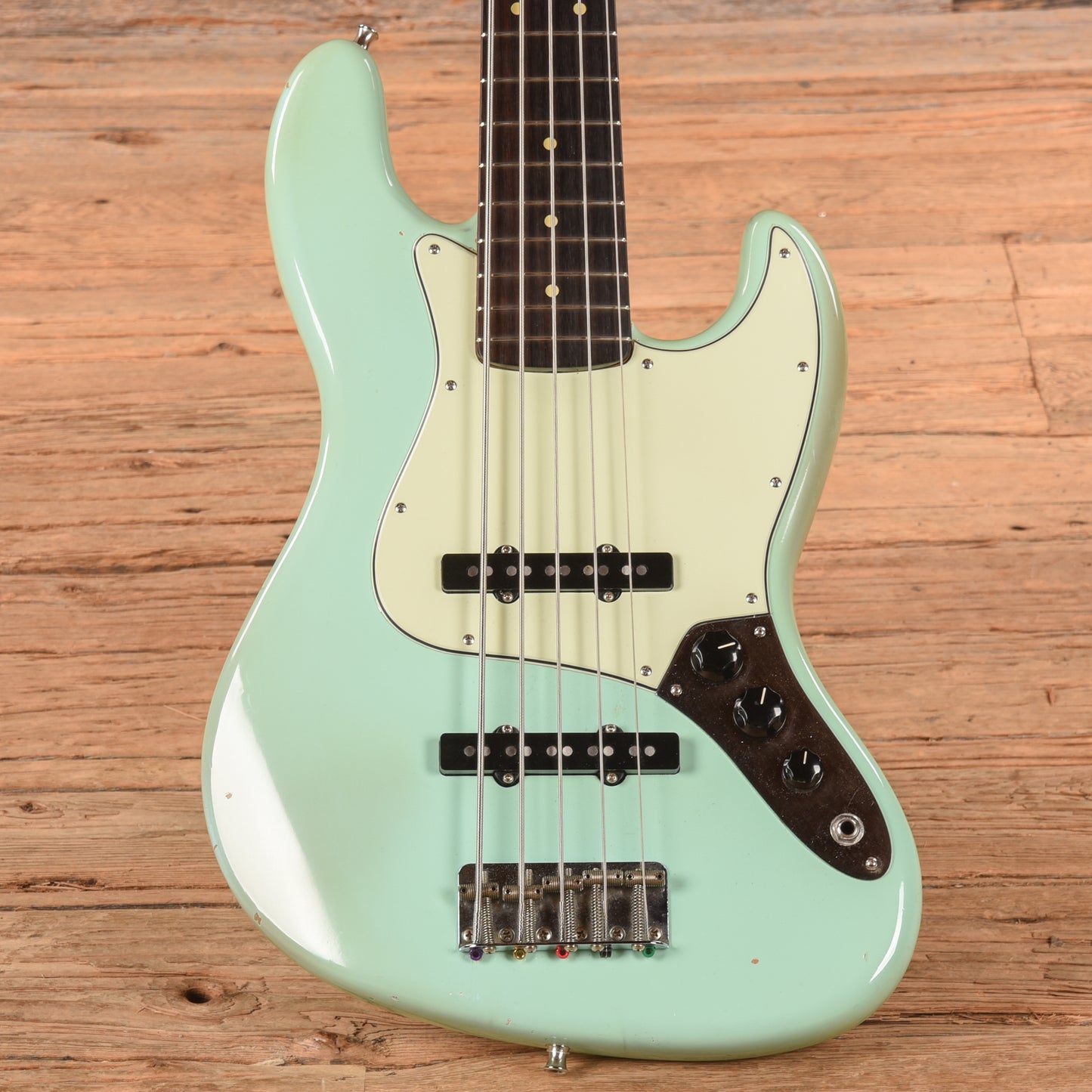 Moollon JV5 Surf Green 2018 Bass Guitars / 5-String or More
