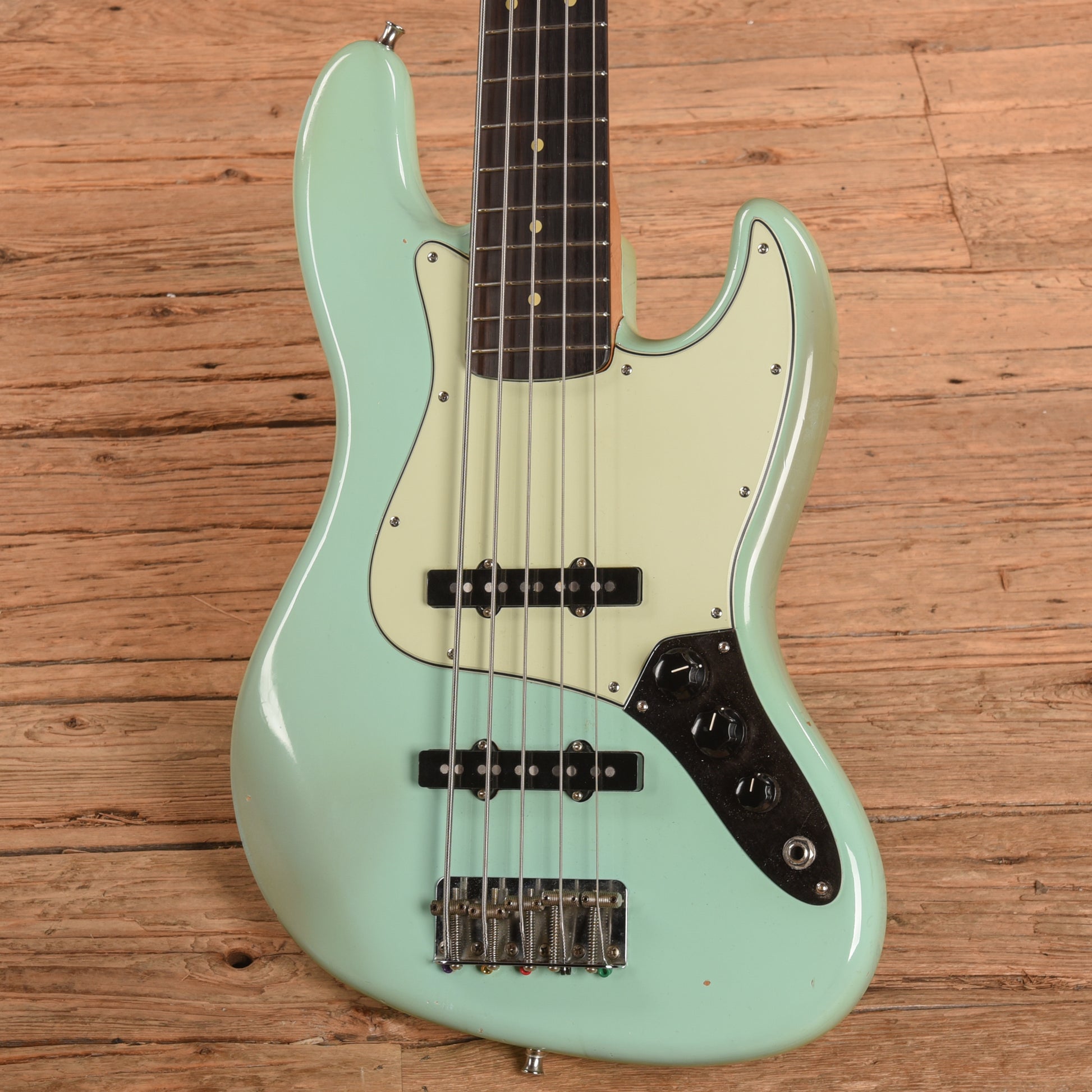 Moollon JV5 Surf Green 2018 Bass Guitars / 5-String or More