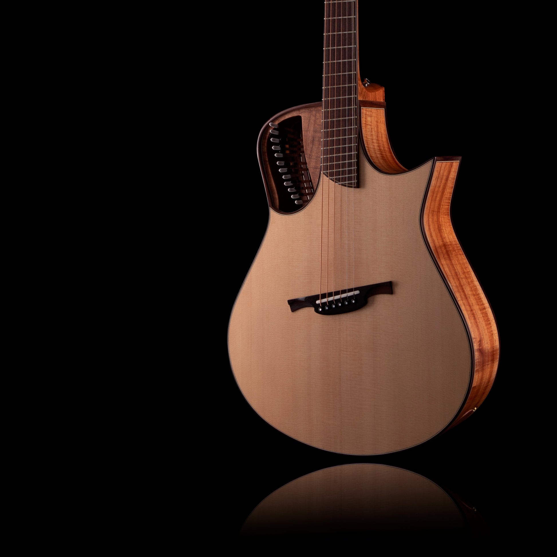 Morgan Kelsey Kalimba Old Growth Koa/Lutz Spruce