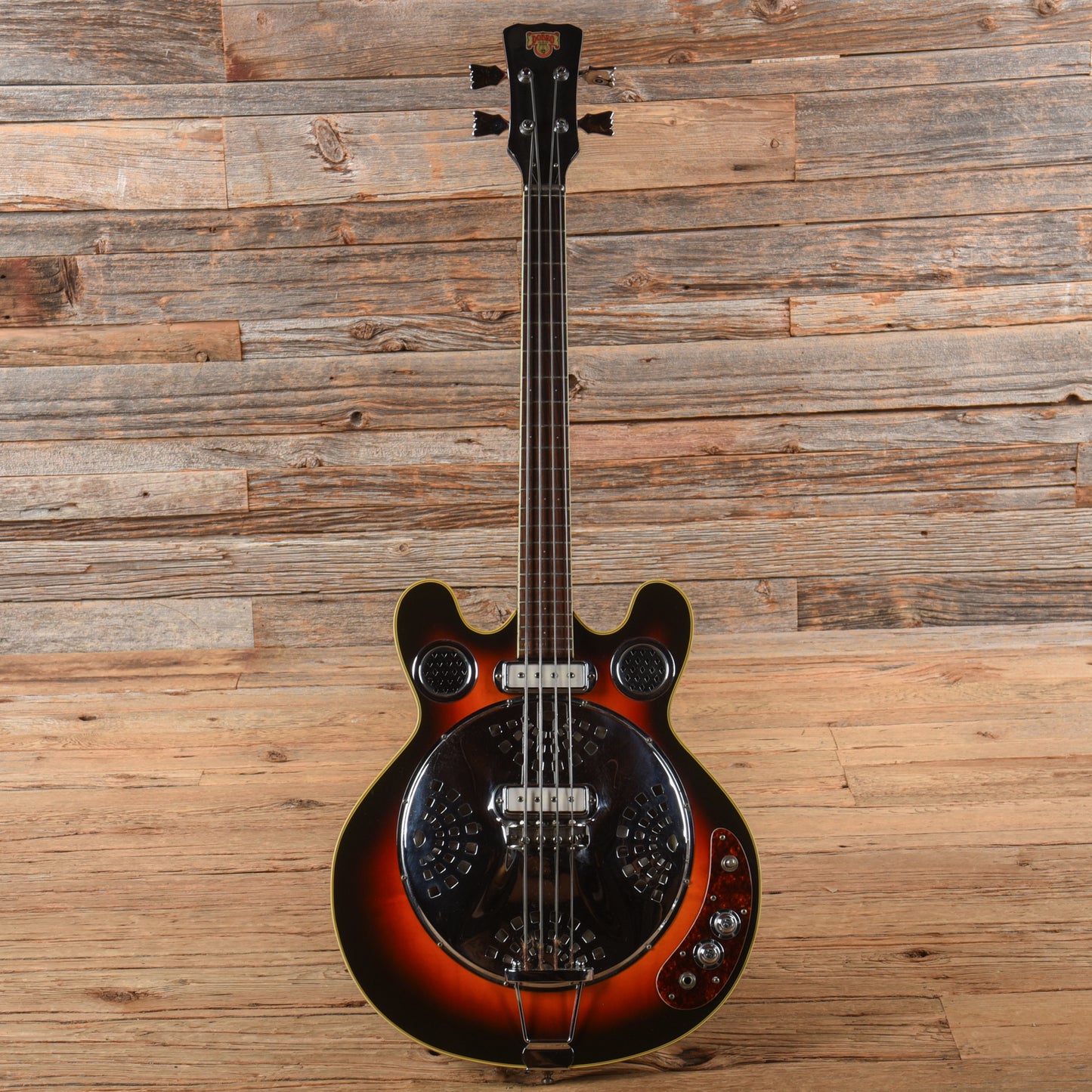 Mosrite Electric Dobro Bass Sunburst 1967 Bass Guitars / 4-String