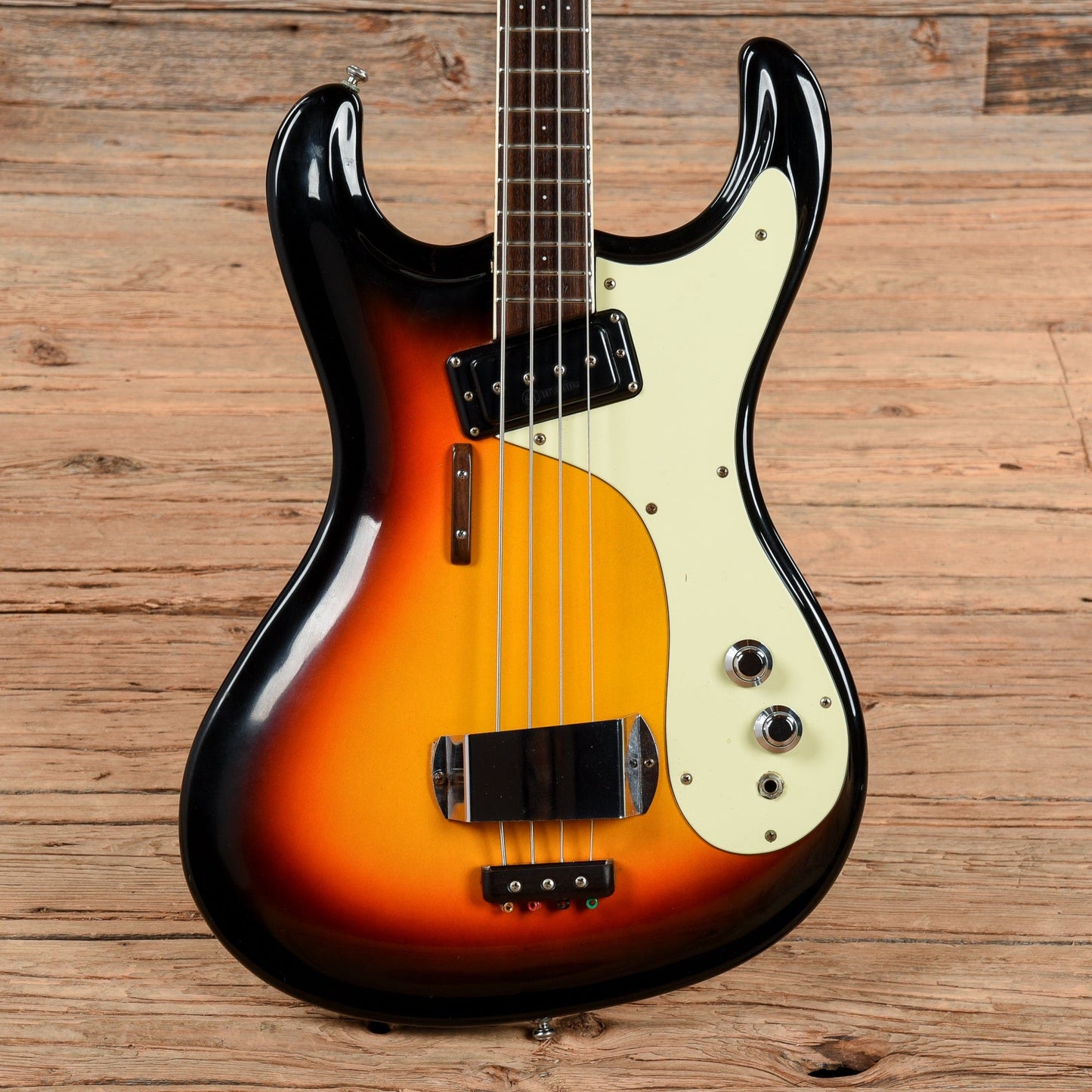 Mosrite Ventures Bass Sunburst 1970s Bass Guitars / 4-String