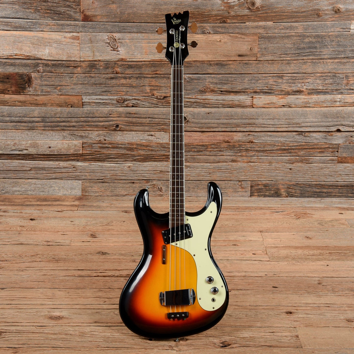 Mosrite Ventures Bass Sunburst 1970s Bass Guitars / 4-String