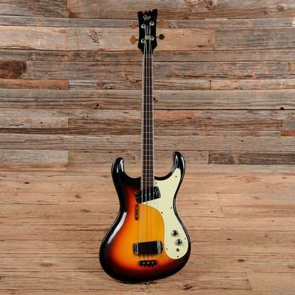 Mosrite Ventures Bass Sunburst 1970s Bass Guitars / 4-String