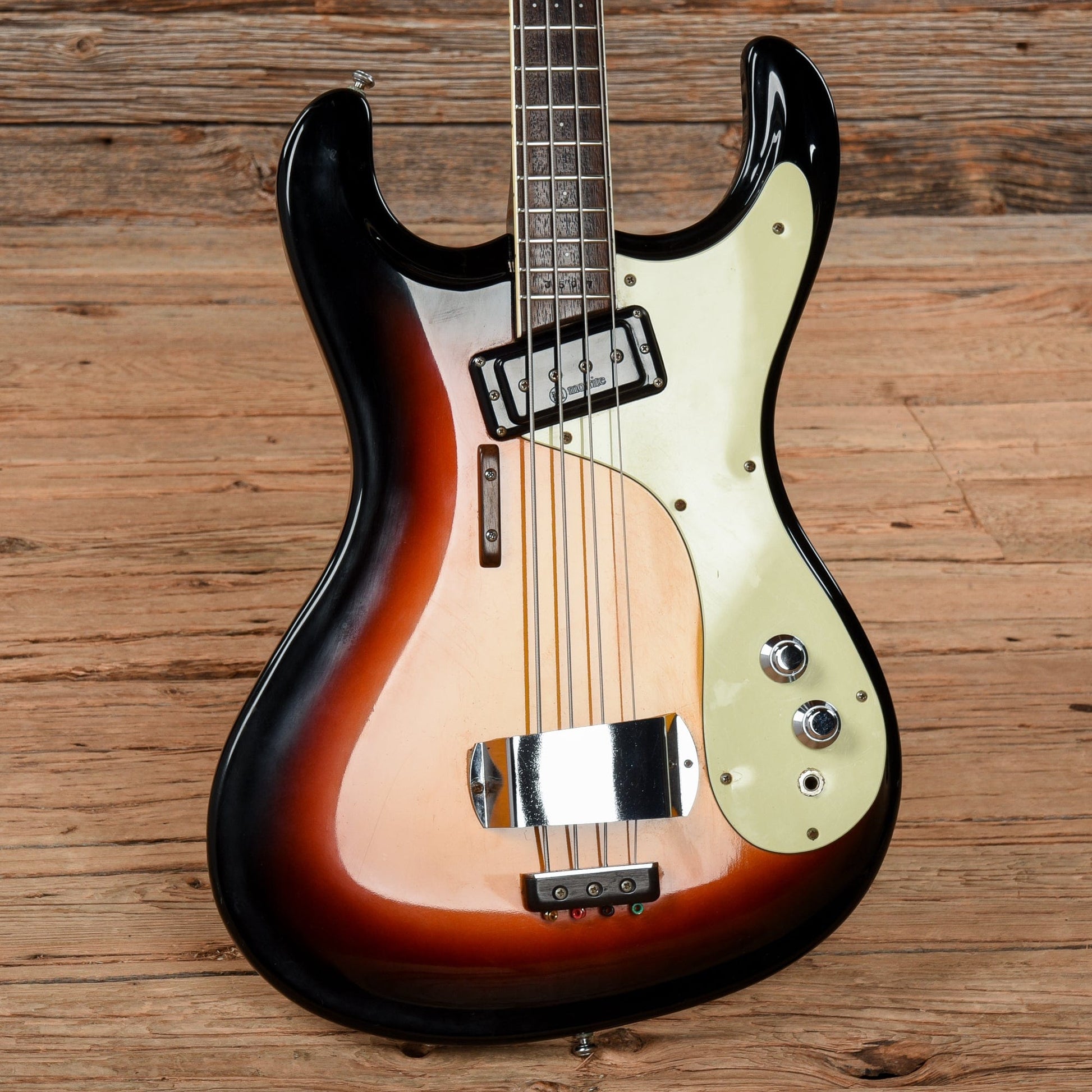 Mosrite Ventures Bass Sunburst 1970s Bass Guitars / 4-String