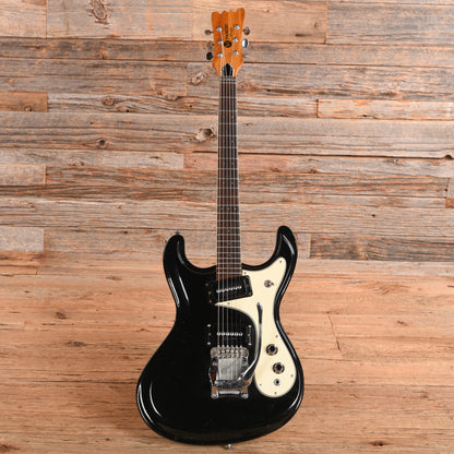 Mosrite Avenger Black 1980s Electric Guitars