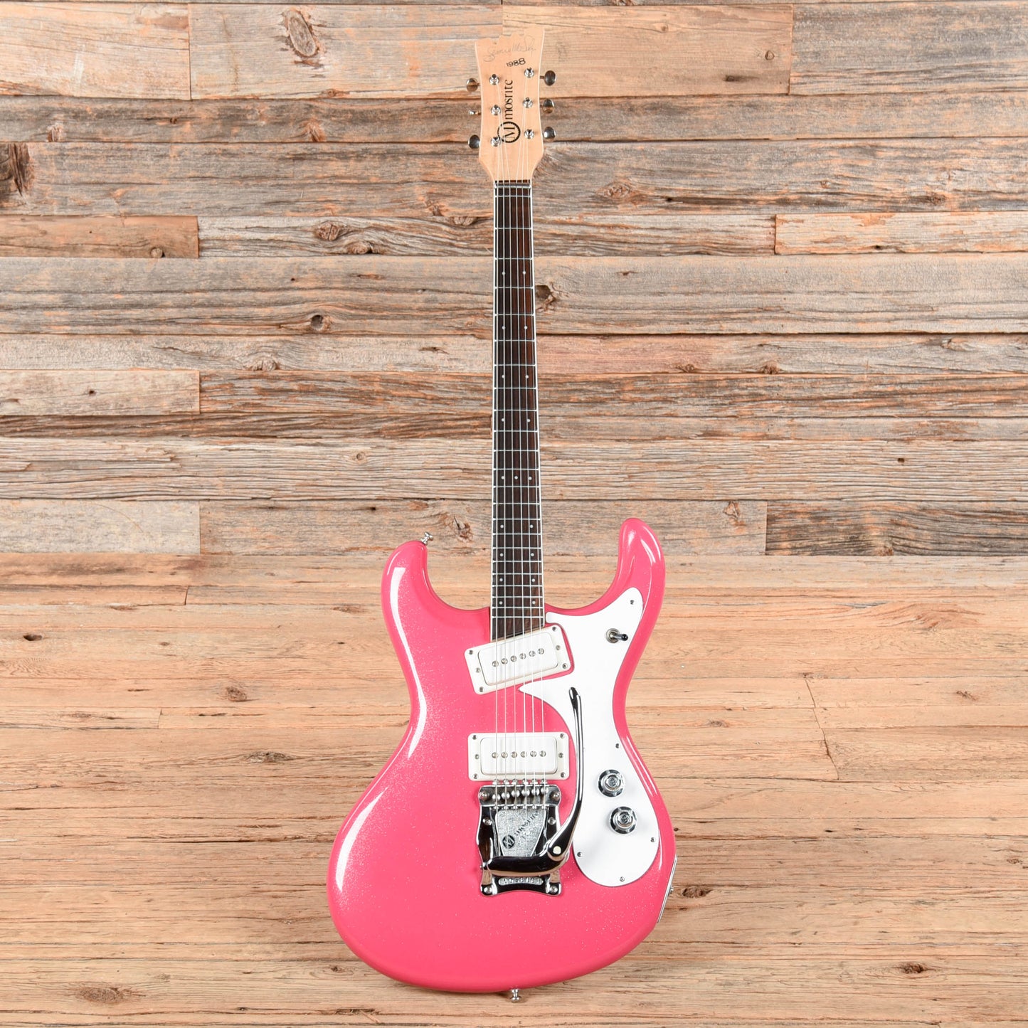 Mosrite V-88 Diamond Bubblegum 1988 Electric Guitars / Solid Body