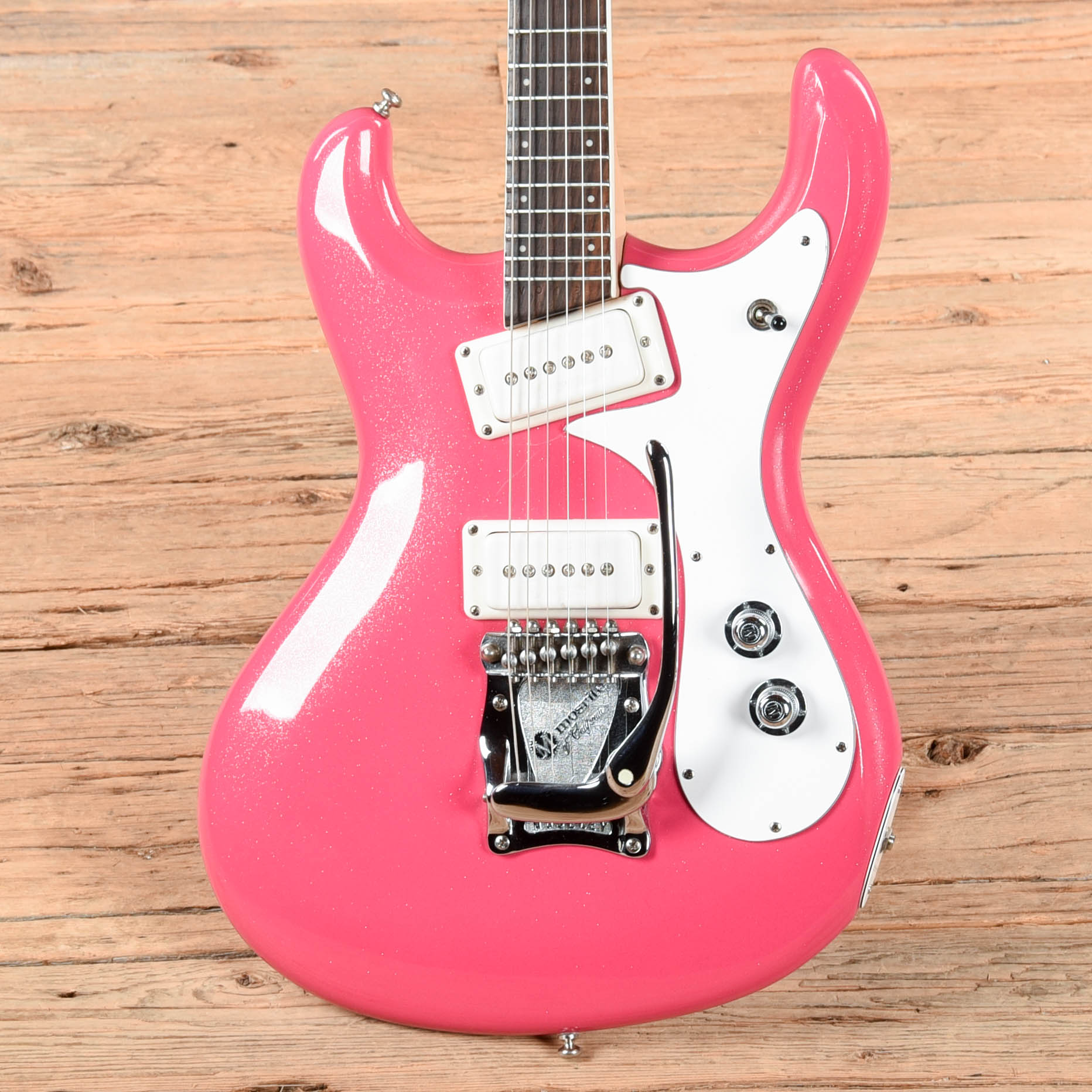 Mosrite V-88 Diamond Bubblegum 1988 Electric Guitars / Solid Body