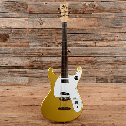 Mosrite Ventures II Gold Electric Guitars / Solid Body