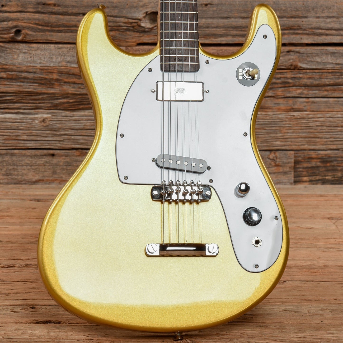 Mosrite Ventures II Gold Electric Guitars / Solid Body