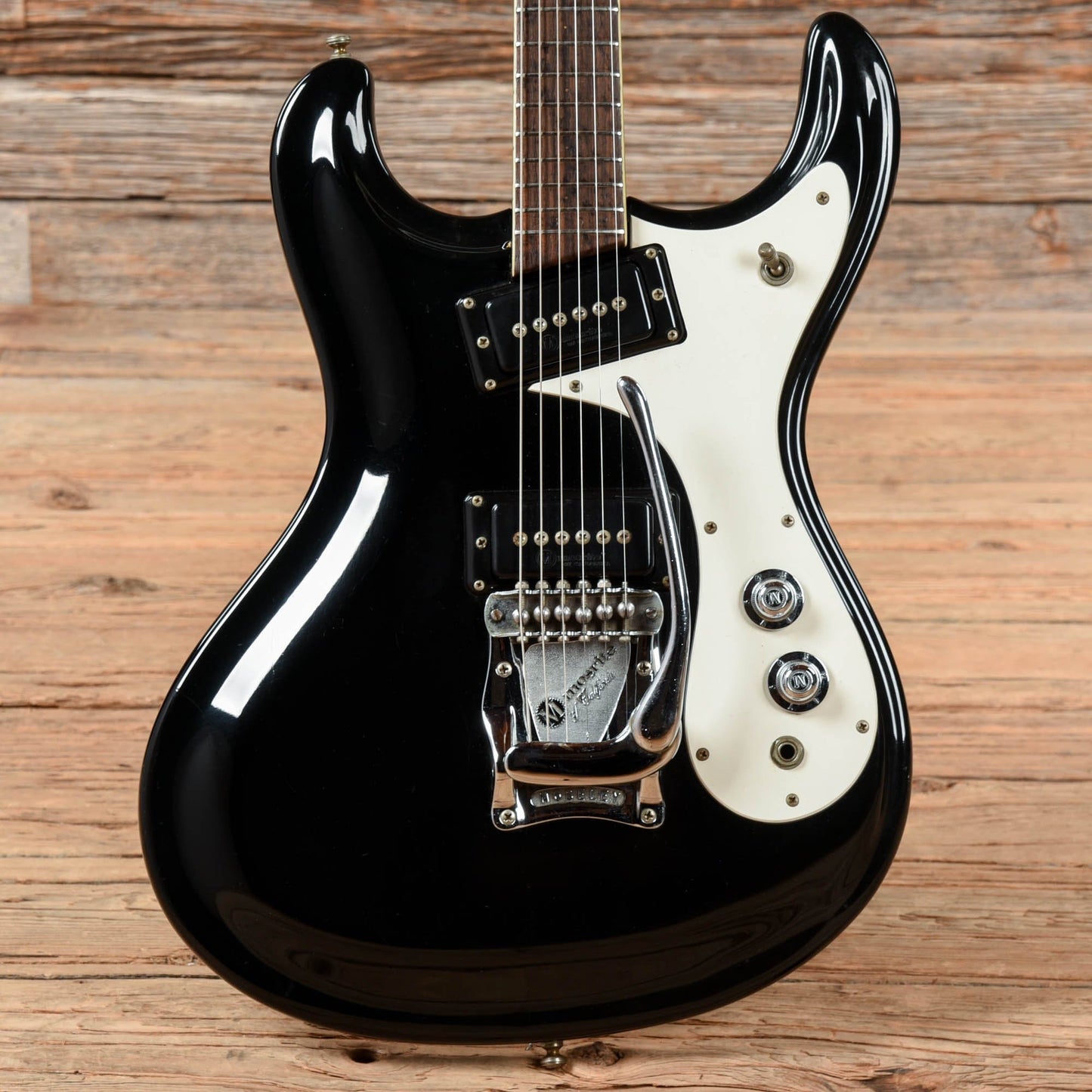 Mosrite Ventures Model Black 1966 Electric Guitars / Solid Body