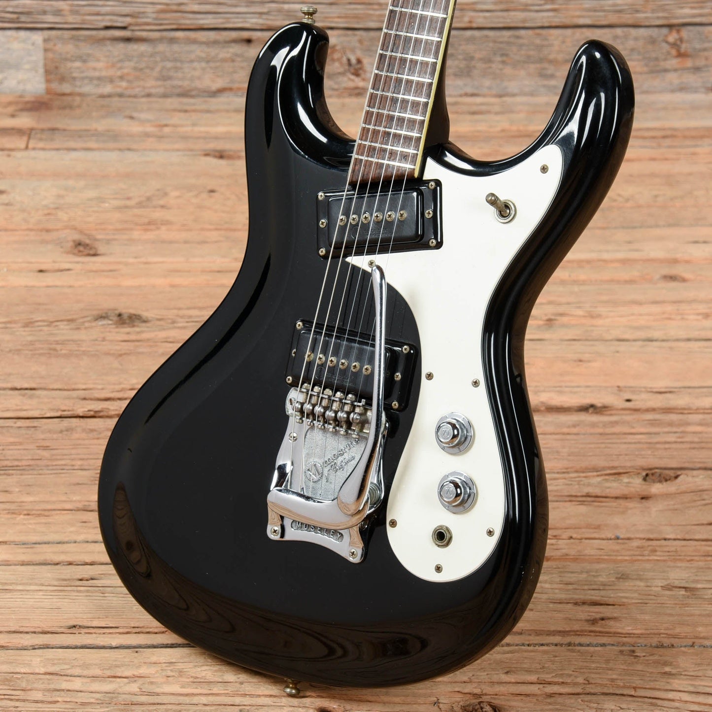 Mosrite Ventures Model Black 1966 Electric Guitars / Solid Body