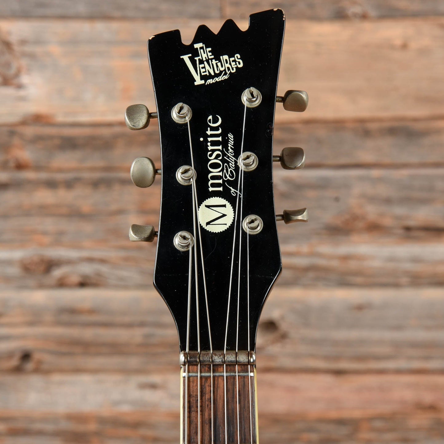 Mosrite Ventures Model Black 1966 Electric Guitars / Solid Body