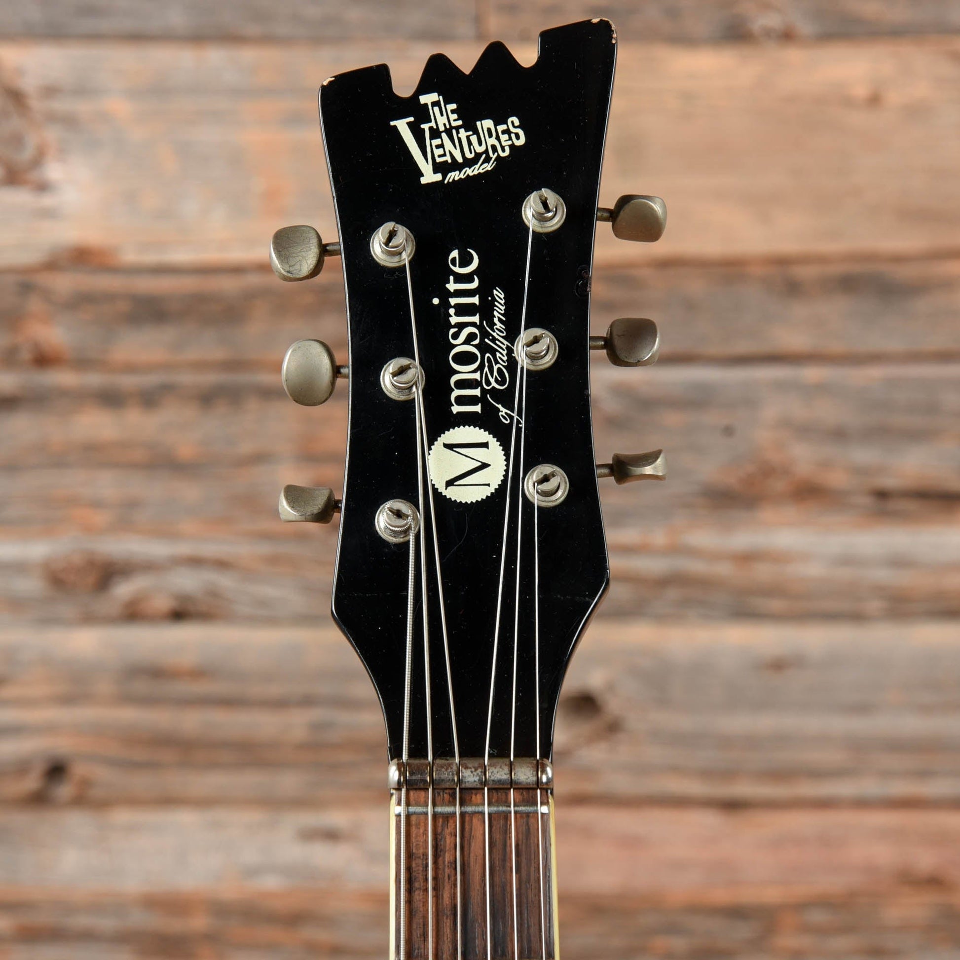 Mosrite Ventures Model Black 1966 Electric Guitars / Solid Body