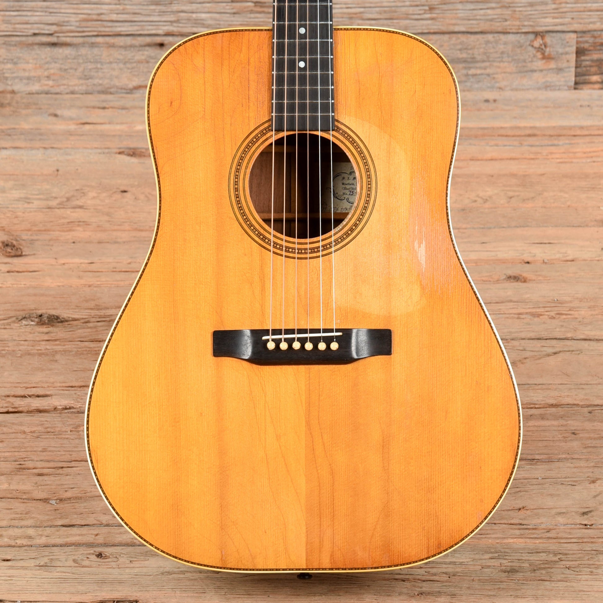 Mossman Flint Hills Natural 1975 Acoustic Guitars / Dreadnought