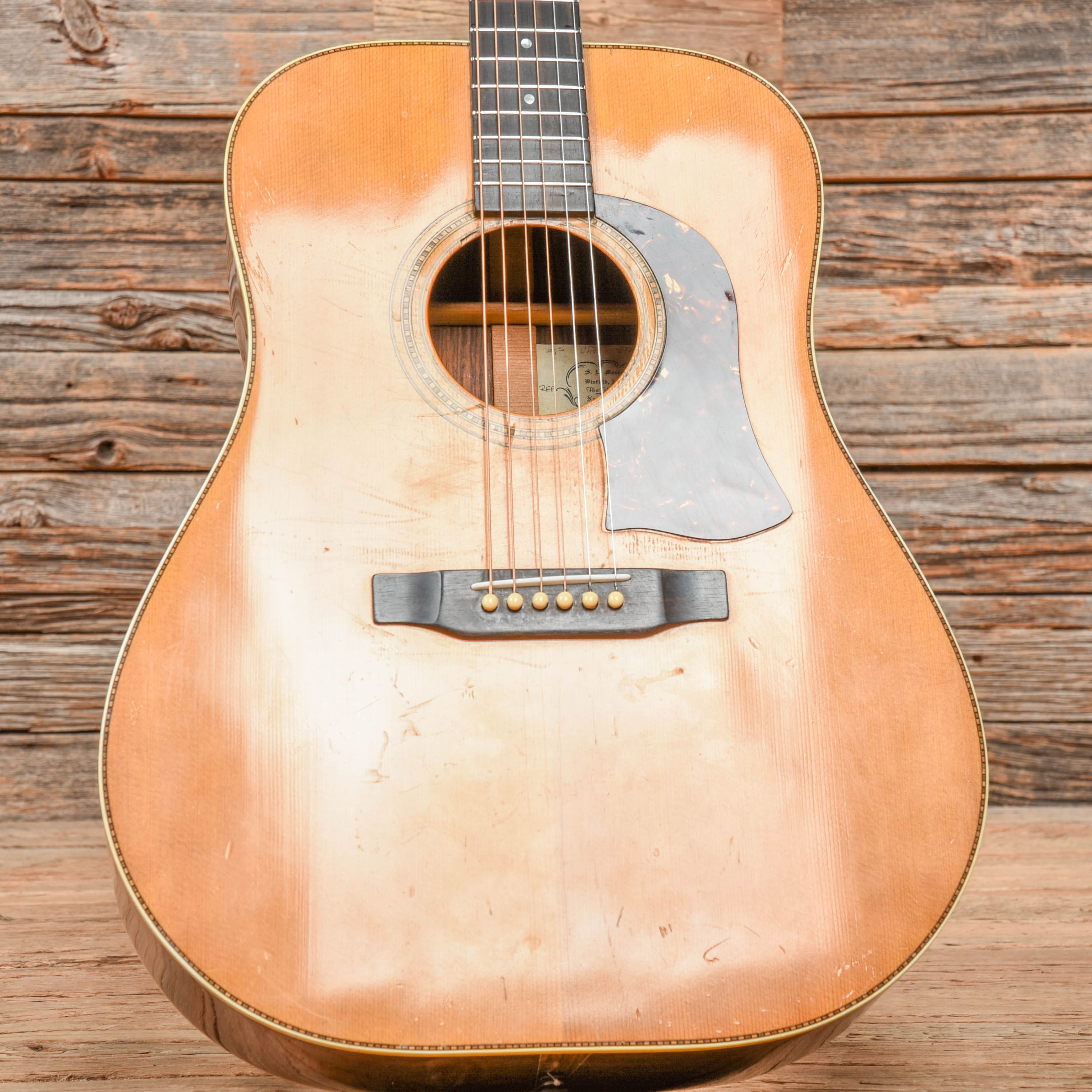 Mossman Flint Hills Natural 1975 Acoustic Guitars / Dreadnought