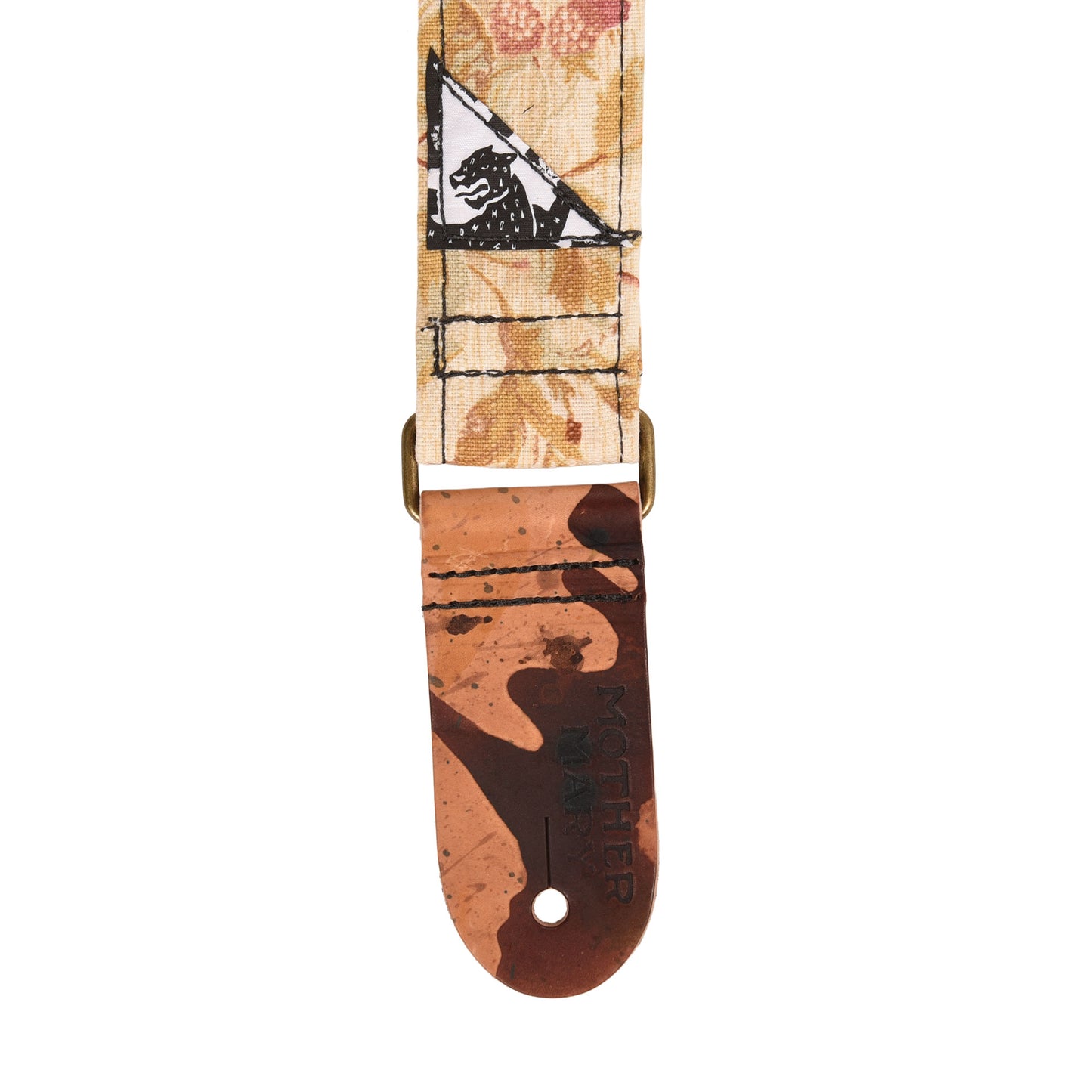 Mother Mary "Beige Bouquet" Guitar Strap Accessories / Straps
