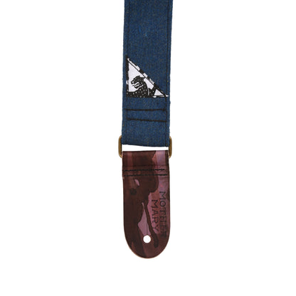 Mother Mary "Cool Hand Blue" Guitar Strap Accessories / Straps