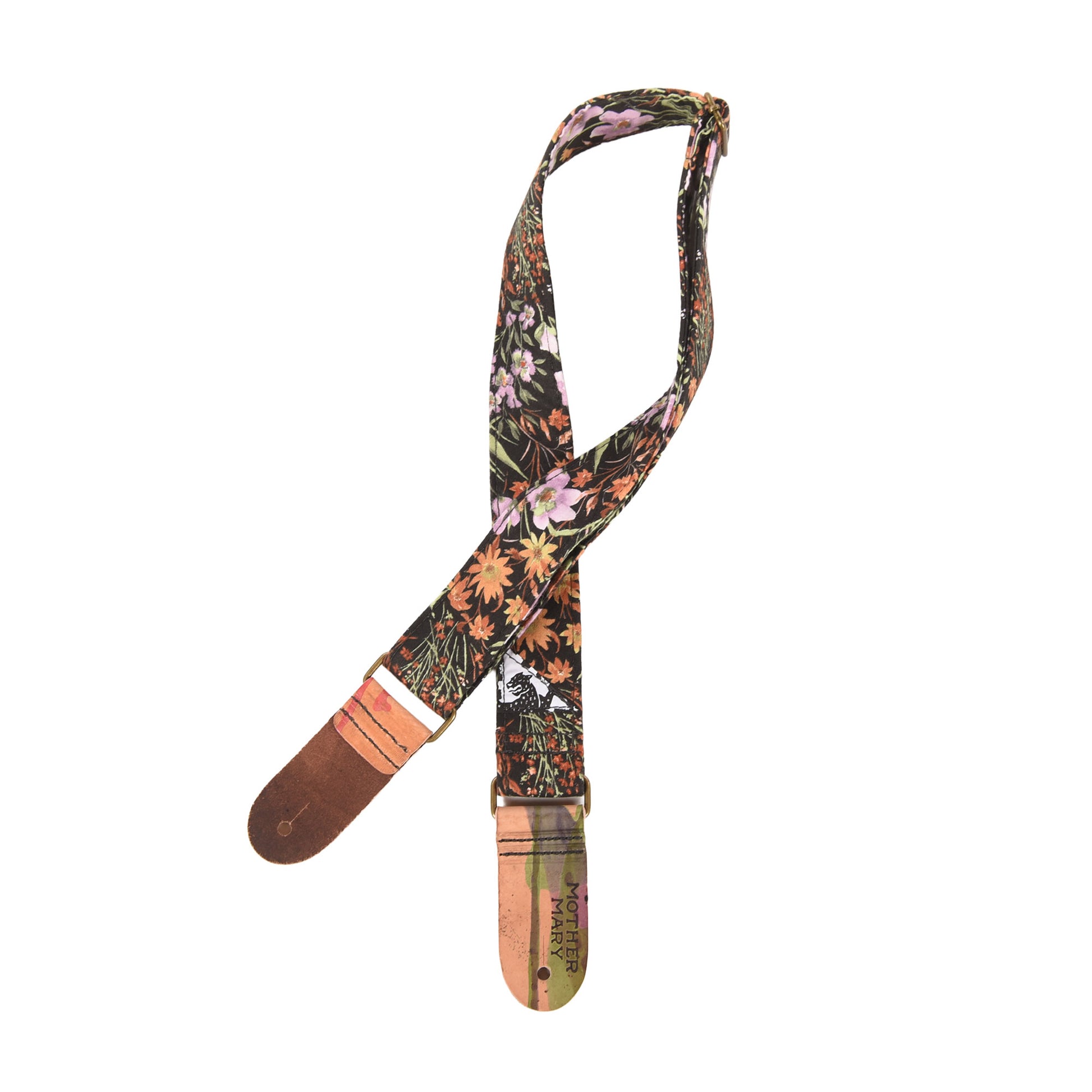 Mother Mary "Midnight Bloom" Guitar Strap Accessories / Straps