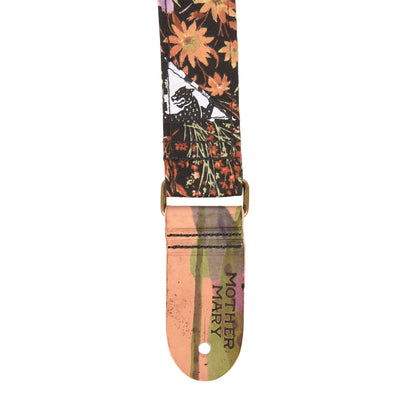 Mother Mary "Midnight Bloom" Guitar Strap Accessories / Straps
