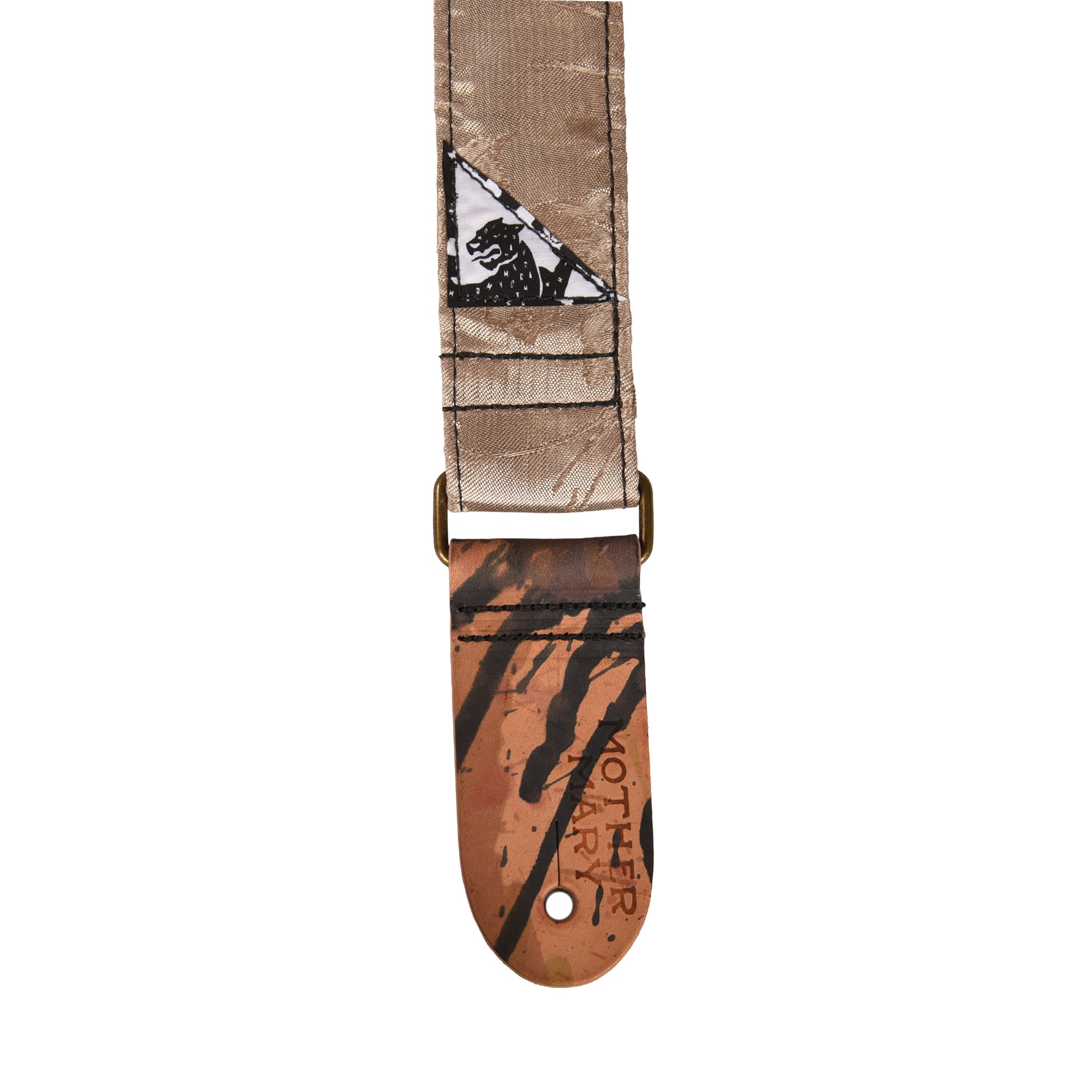 Mother Mary "Granny Champagne" Guitar Strap Bass Guitars