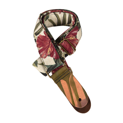 Mother Mary "Quiet Bloom" Guitar Strap Bass Guitars