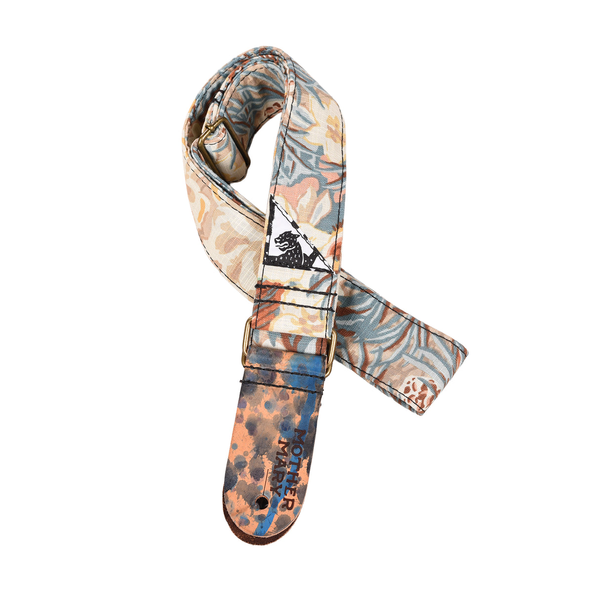 Mother Mary "Desert Flower” Guitar Strap Straps