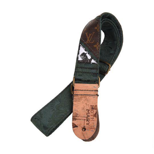 Mother Mary Designer Patch Strap w/Authentic LV Fabric Straps